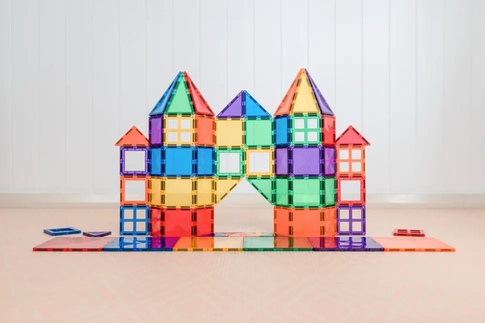 Starter Pack - magnetsæt 60 dele - rainbow