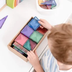 Starter Pack - magnetsæt 64 dele - pastel