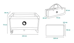 Stefi kravlegrå grå - multicolor