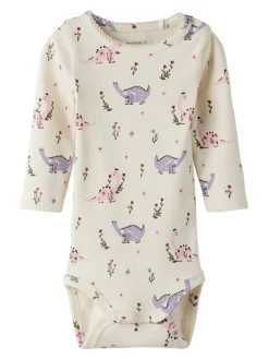 Stella Langærmet Body - Baby'S Breath