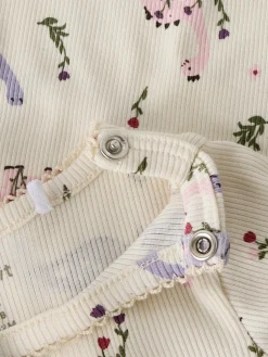 Stella Langærmet Body - Baby'S Breath