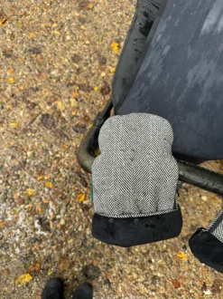 Østerbro handsken - black strips