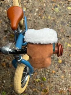 Østerbro handsken Mini - brown faux suede