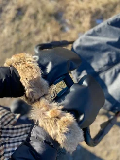 Østerbro handsker - sort fur