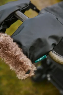 Østerbro handsker - sort fur