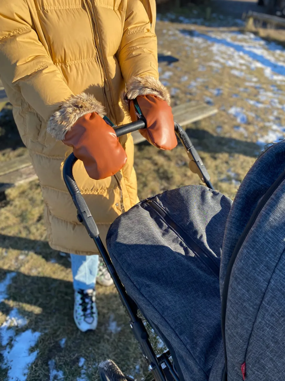 Østerbro handsker - toffee fur