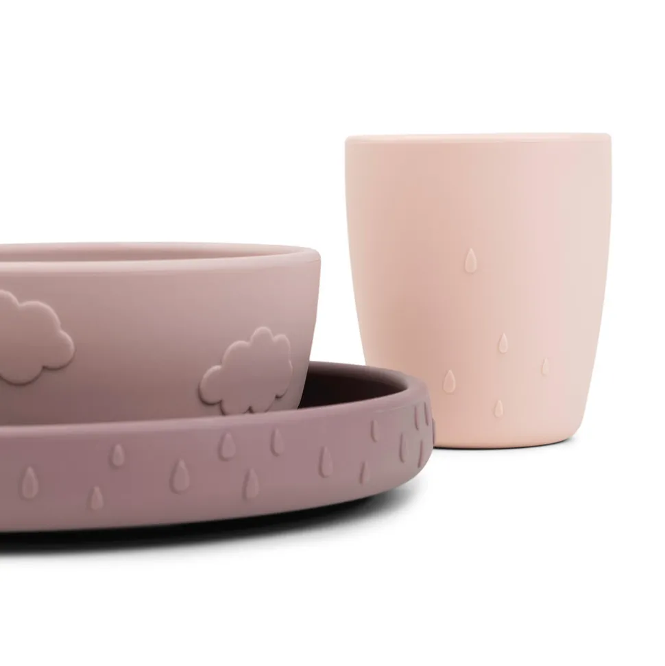 Stick&Stay spisesæt Deer friends Pudder