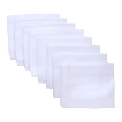 Stofbleer 8 stk. - hvid