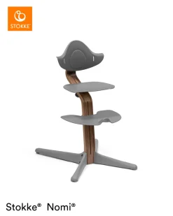 Stokke Nomi Stol - walnut grey