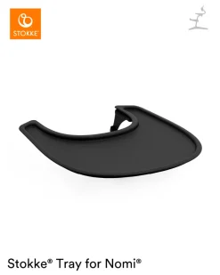 Stokke Tray til Nomi - black