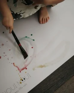 Stole underlag - Lys grå