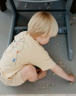 Stole underlag - Oliven grå