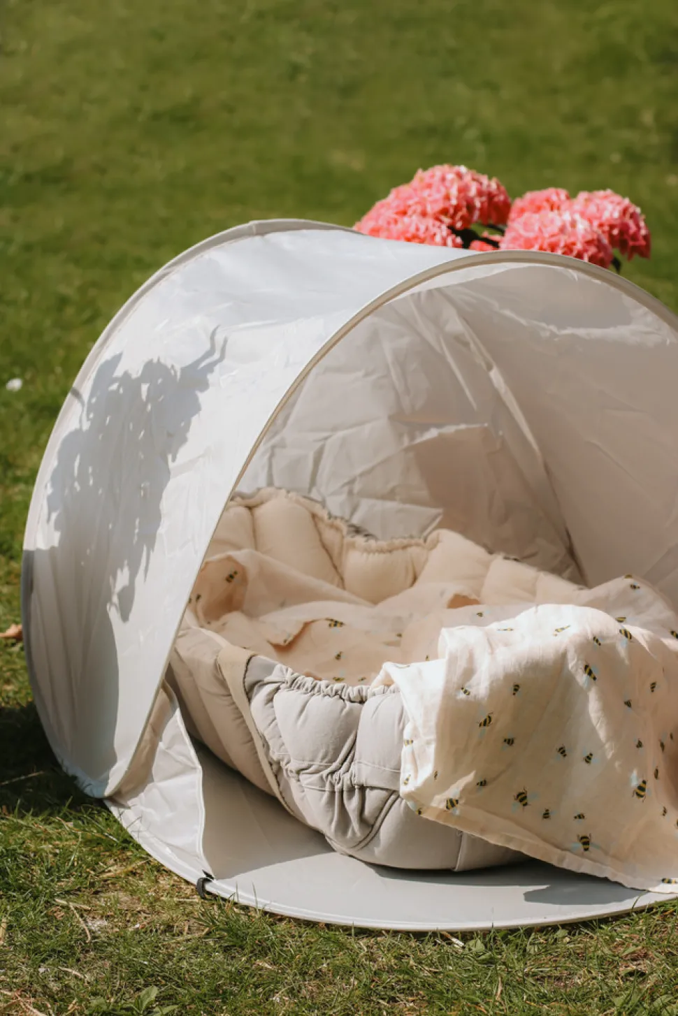 Strandtelt Sleep - Pop Up - Oyster Grey - UV50+