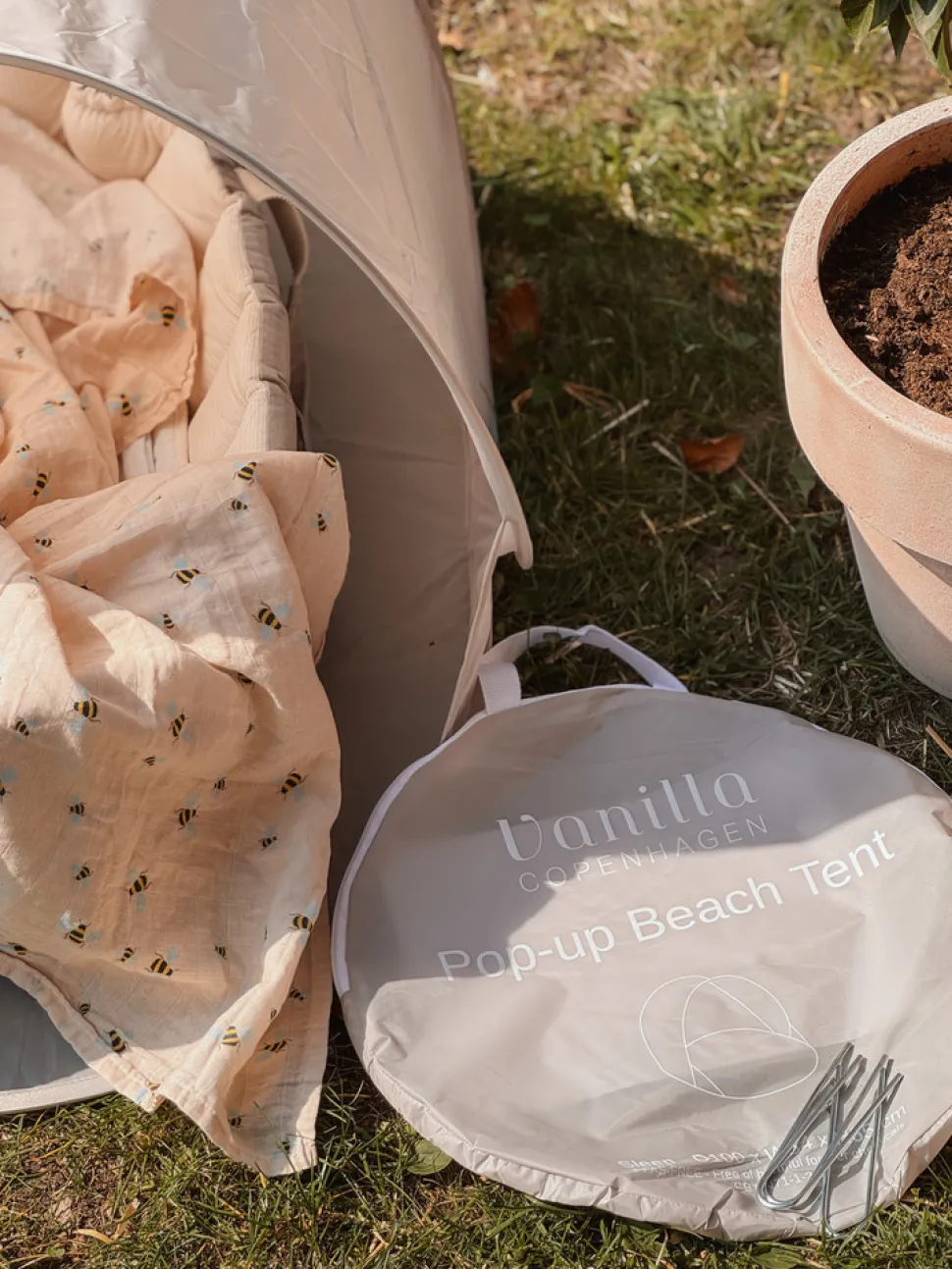 Strandtelt Sleep - Pop Up - Oyster Grey - UV50+