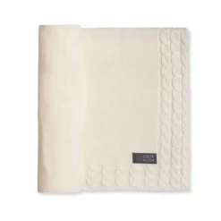 Striktæppe, Joy - Warm white