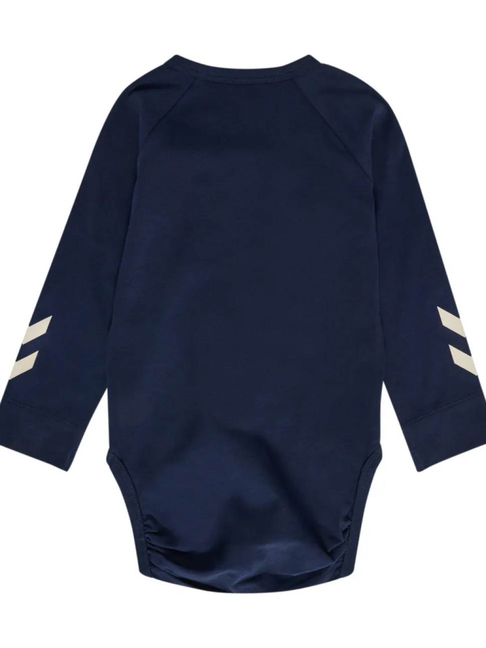 Stripy body langærmet - black iris