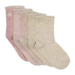 Strømpe m. mønster (5-pak) - 605