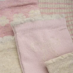 Strømpe m. mønster (5-pak) - 605