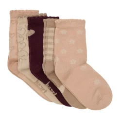 Strømpe m. mønster (5-pak) - 511