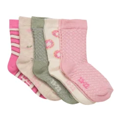 Strømpe m. mønster (5-pak) - 545