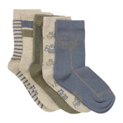 Strømpe m. mønster (5-pak) - 990