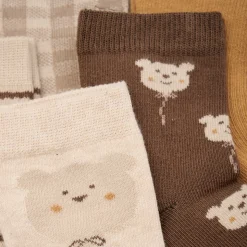 Strømpe m. mønster (5-pak) - 256