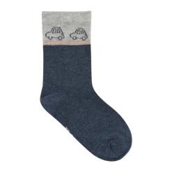 Strømpe m. mønster (5-pak) - Blue Nights