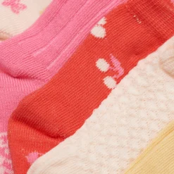 Strømpe m. mønster (5-pak) - Morning Glory