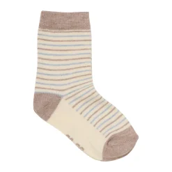 Strømpe m. mønster (5-pak) - Navy