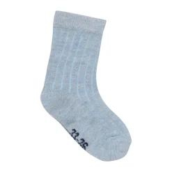 Strømpe m. mønster (5-pak) - Navy