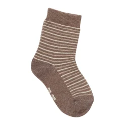 Strømpe m. mønster (5-pak) - Sandshell