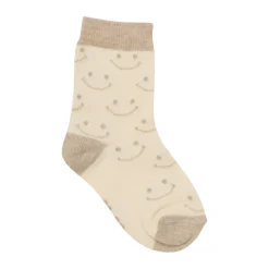 Strømpe m. mønster (5-pak) - Sandshell