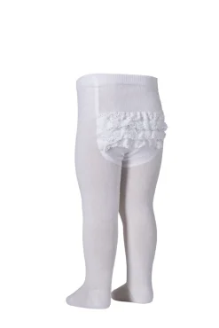 Strømpebukser Rumba Med Blonde - 1 Hvid