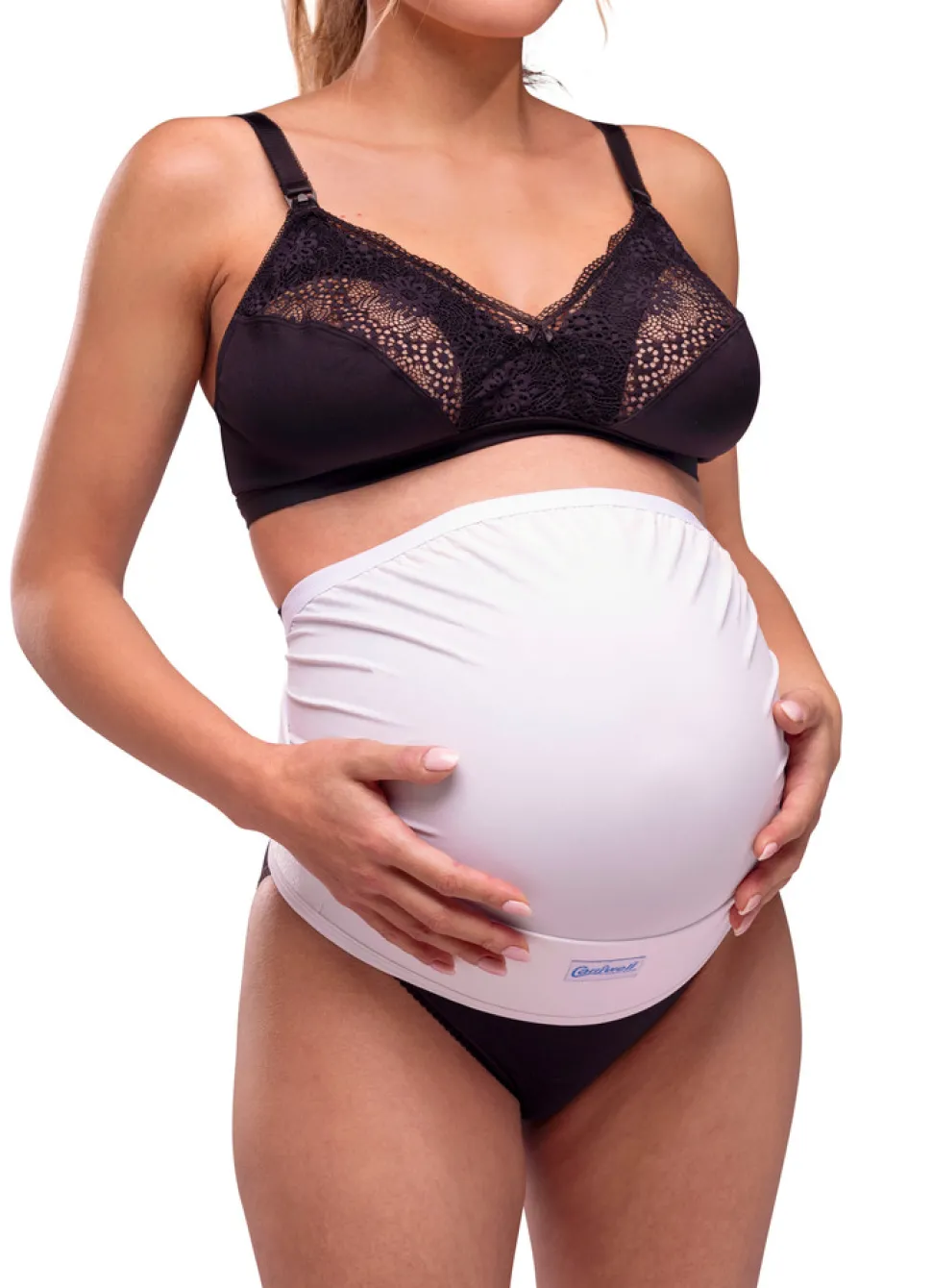 Støttebælte Til Maven - Hvid