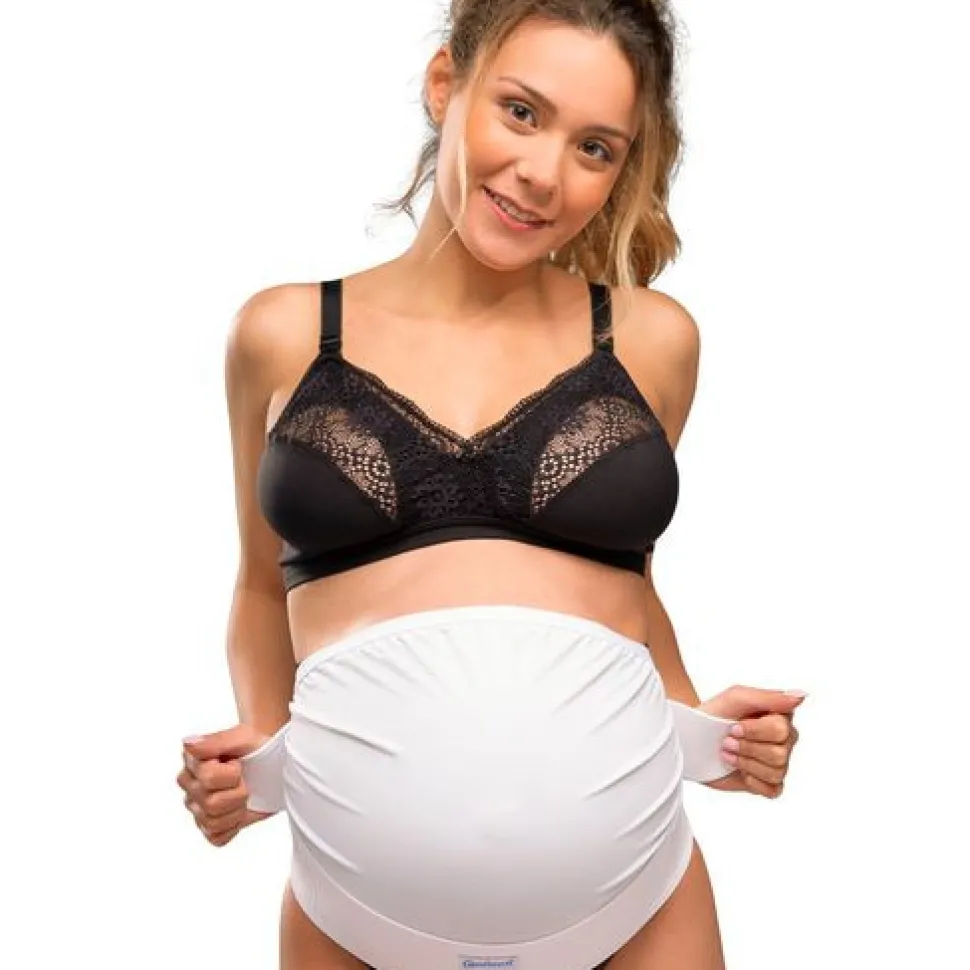 Støttebælte Til Maven - Hvid