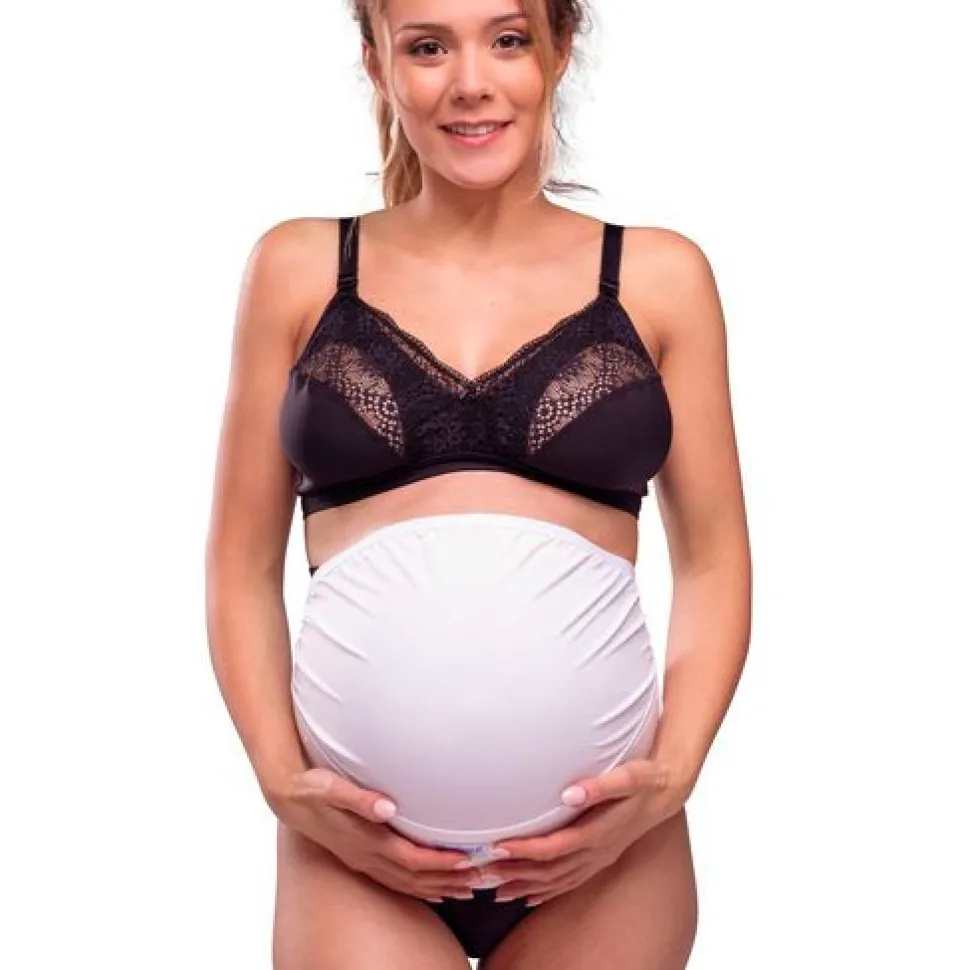 Støttebælte Til Maven - Hvid