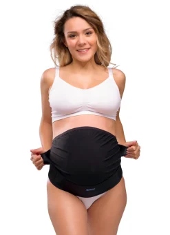 Støttebælte Til Maven - Sort