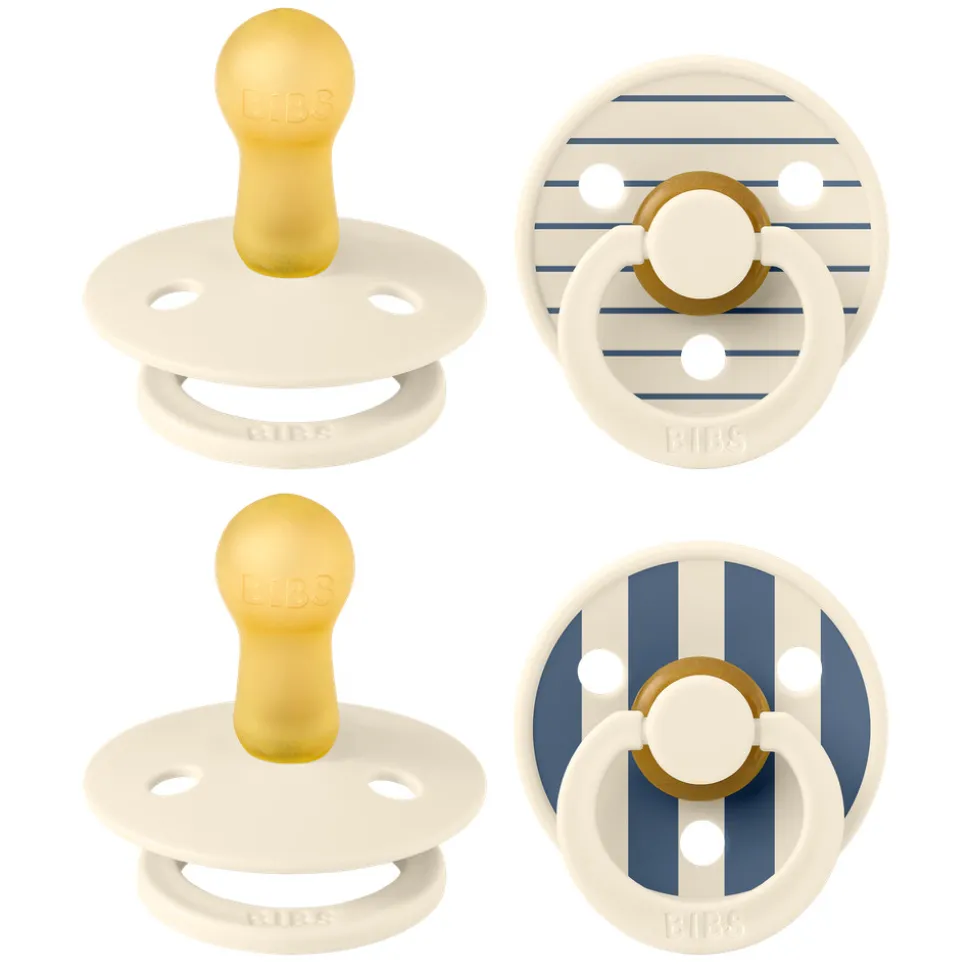 Studio Colour Sut 4pk Latex Str 2 - Pin Ivory/Blue