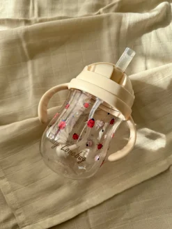 Sugerørskop - Tritan - Ladybug - 300 ml