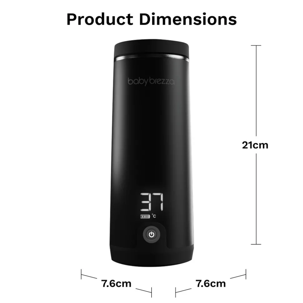 Superfast Portable Bottle Warmer Black