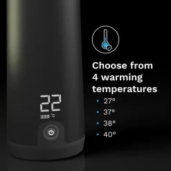 Superfast Portable Bottle Warmer Black