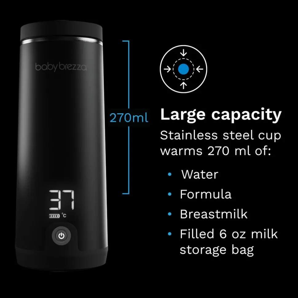 Superfast Portable Bottle Warmer Black