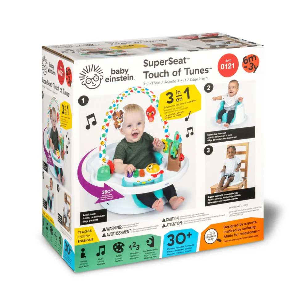 SuperSeat Touch of Tunes - 3-i-1 Babysæde