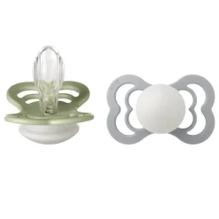 Supreme 2 pk Silicone str. 2 Night - sage/cloud