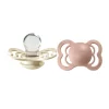Supreme 2pk.0-6 mdr. ivory / blush silicone