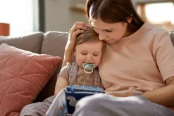 Sut, Ultra Air, 18 mdr.+ beige / douchet blå 2 pk