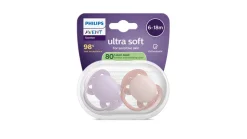 Sut Ultra soft, 6-18 m, lilla og lyserød