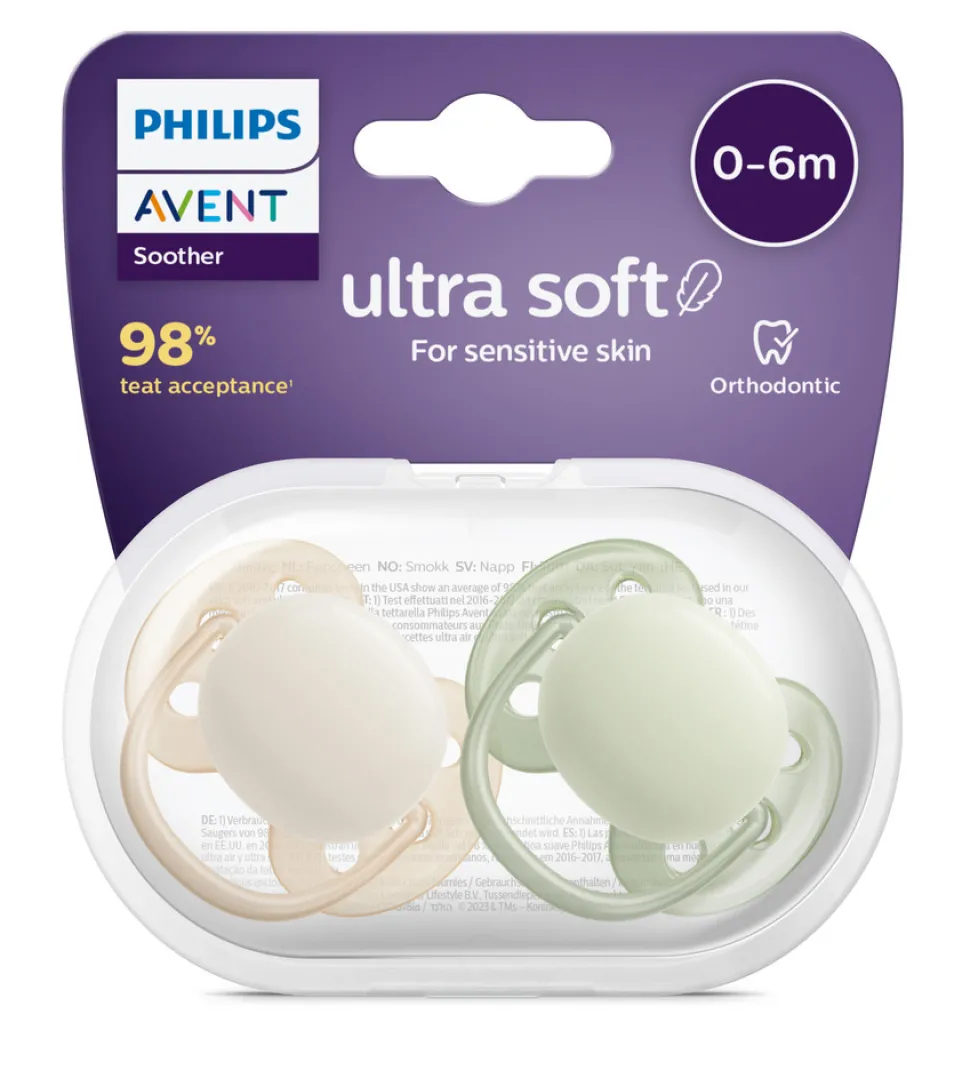 Sut, Ultra Soft 0-6 mdr. 2-pk