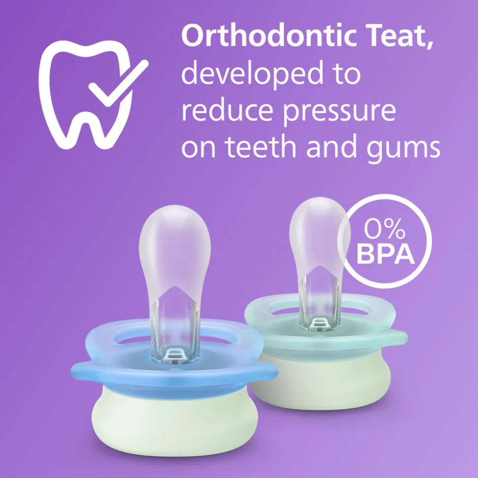 Sut Ultra start, 0-2 m, Nat, lyserød/lysegul