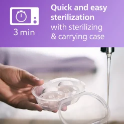 Sut Ultra start, 0-2 m, Nat, lyserød/lysegul